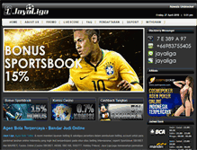 Tablet Screenshot of jayasport.com